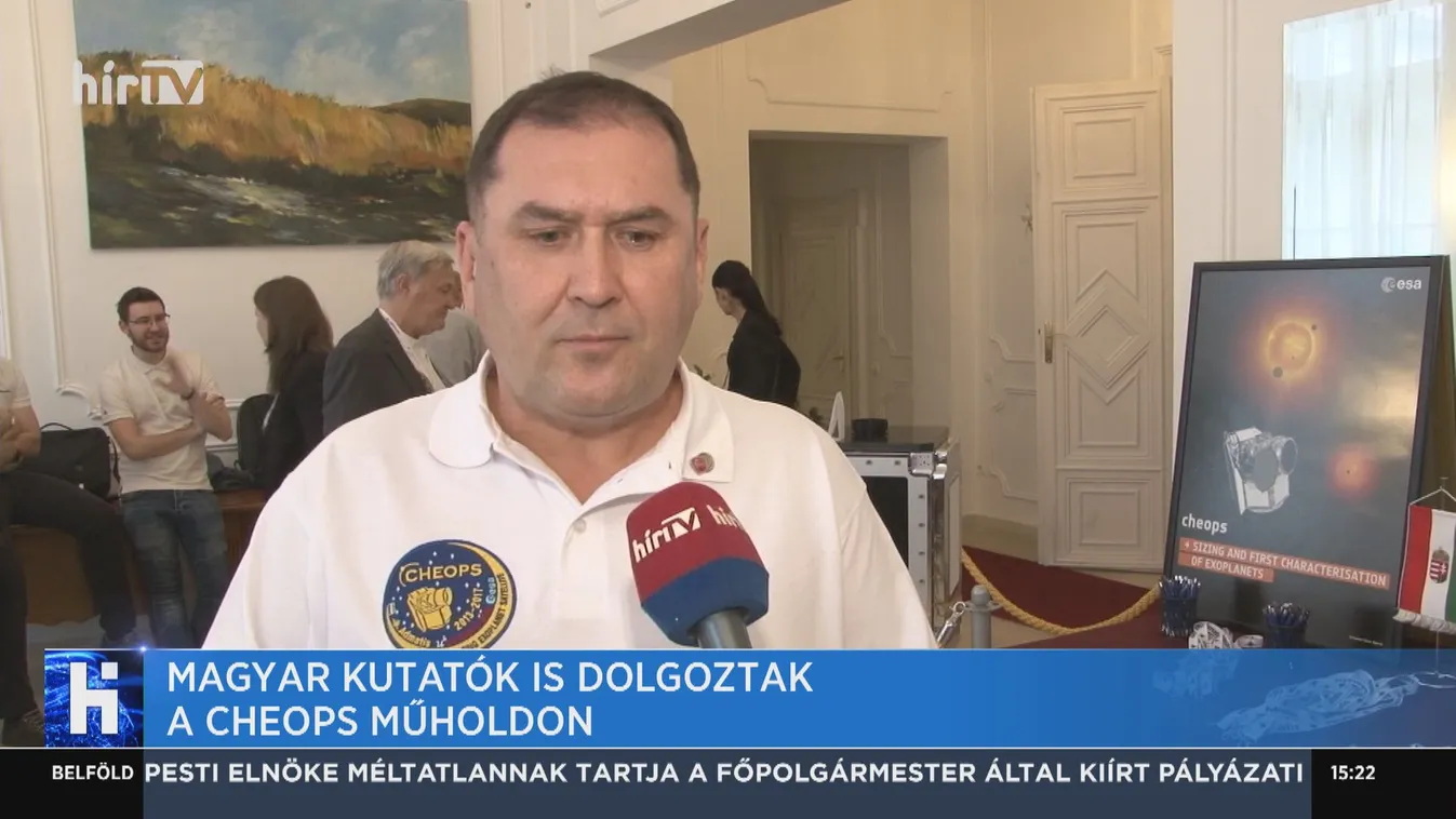Magyar kutatók is dolgoztak a CHEOPS műholdon
