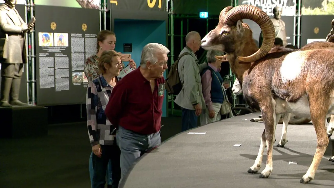 Hömpölygő tömegek a vadászati kiállításon