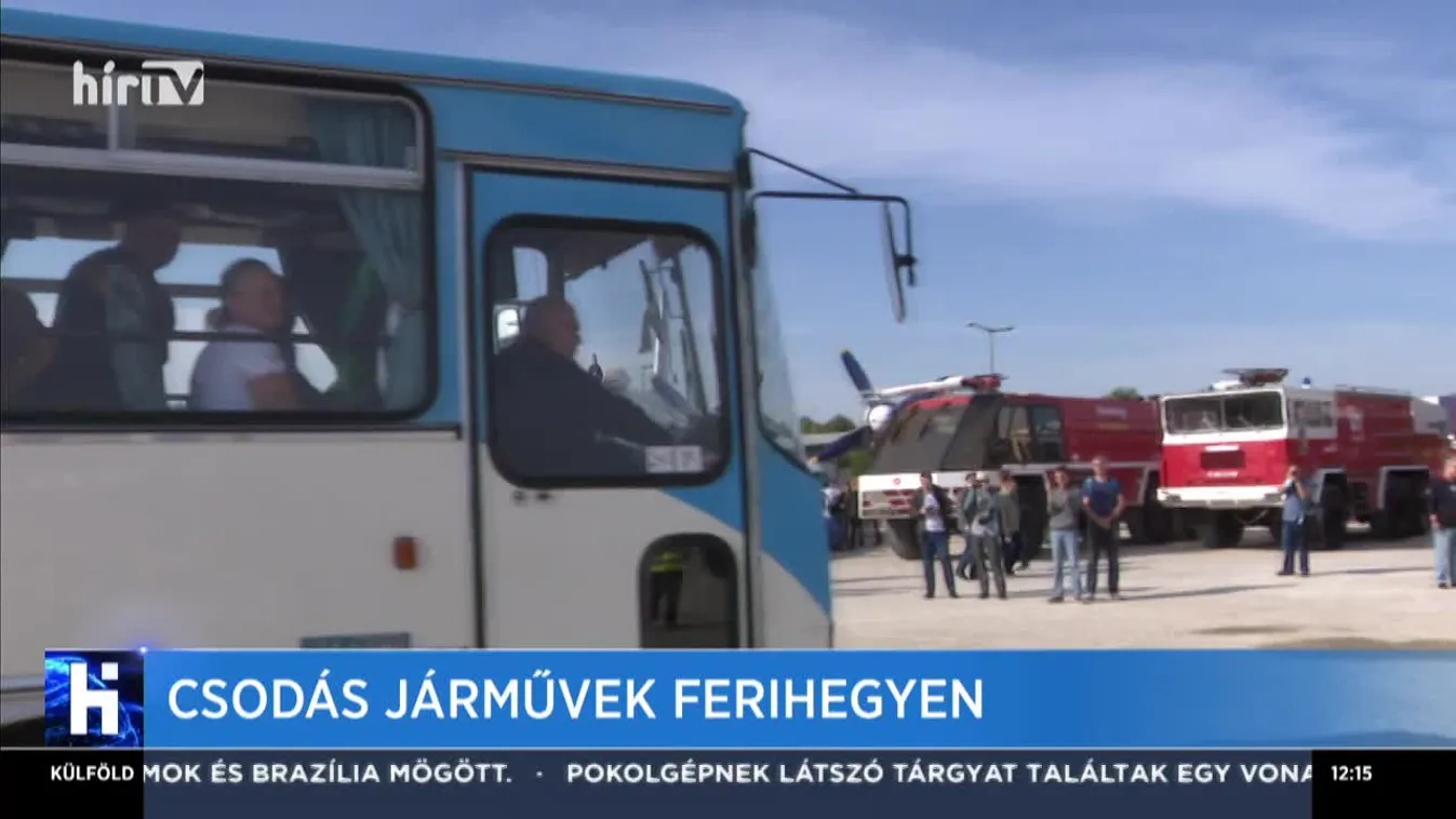 Csodás járművek Ferihegyen