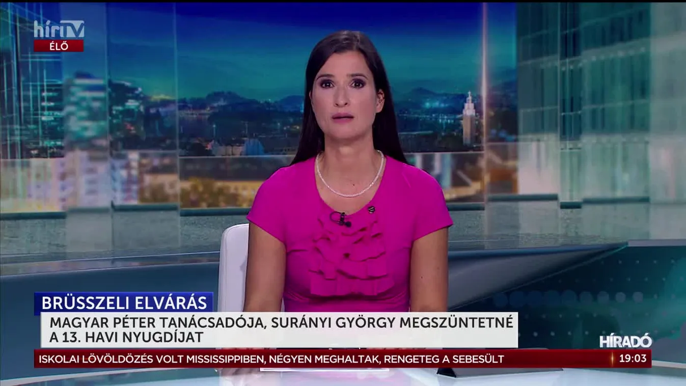 Magyar Péter tanácsadója megszüntetné a 13 havi nyugdíjat