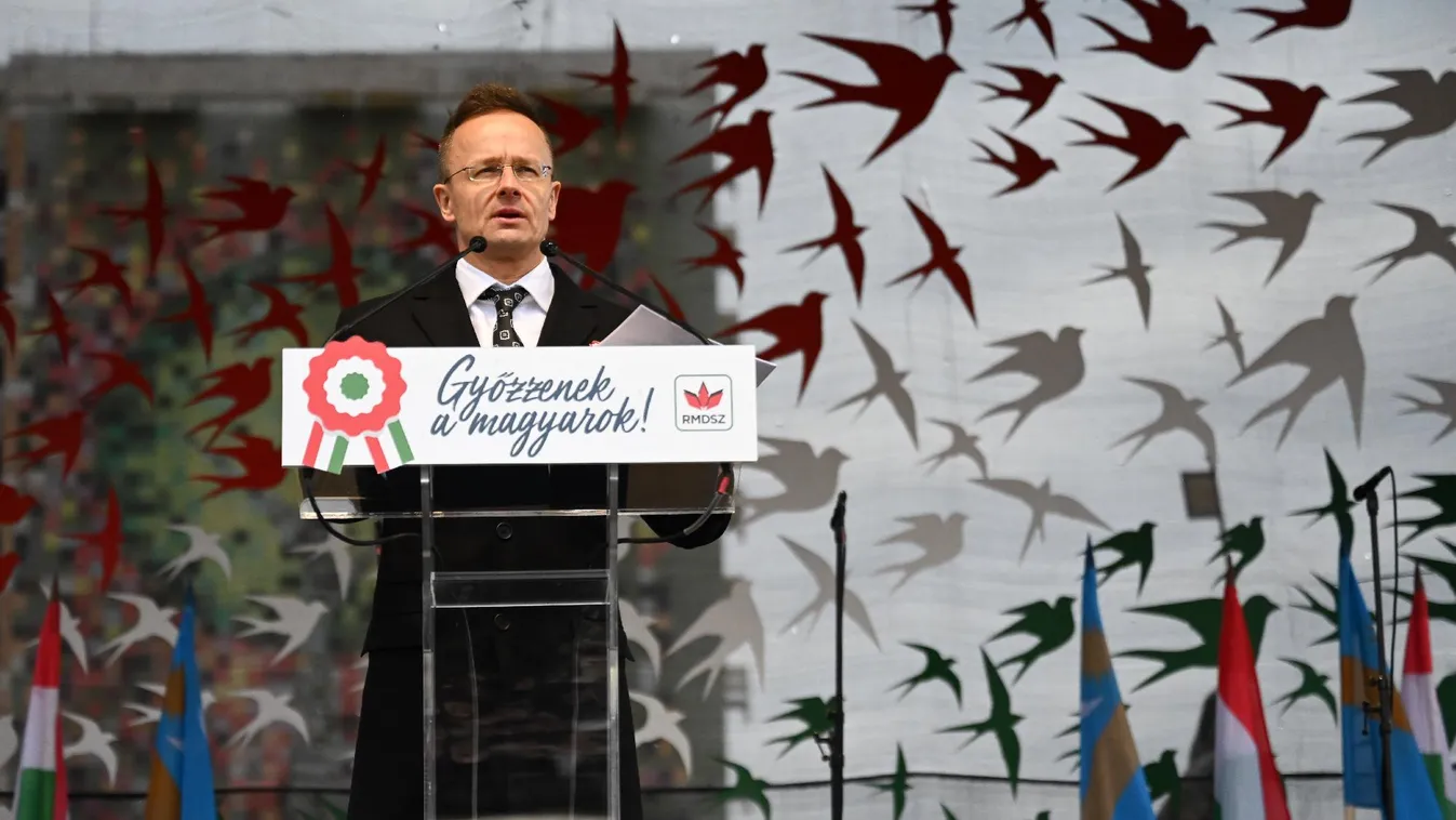 Szijjártó Péter: Mi nem akarunk háborút Európában