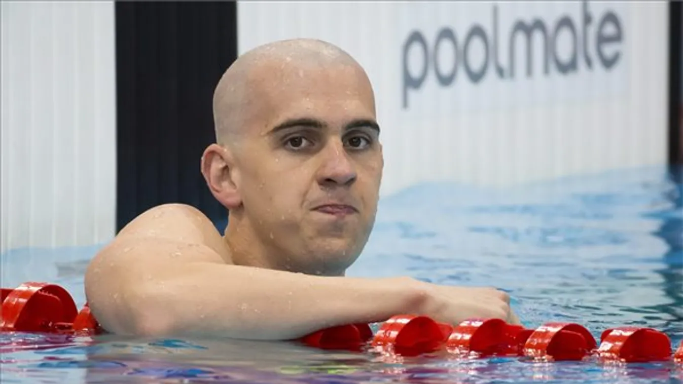 Cseh László ezüstérmet úszott