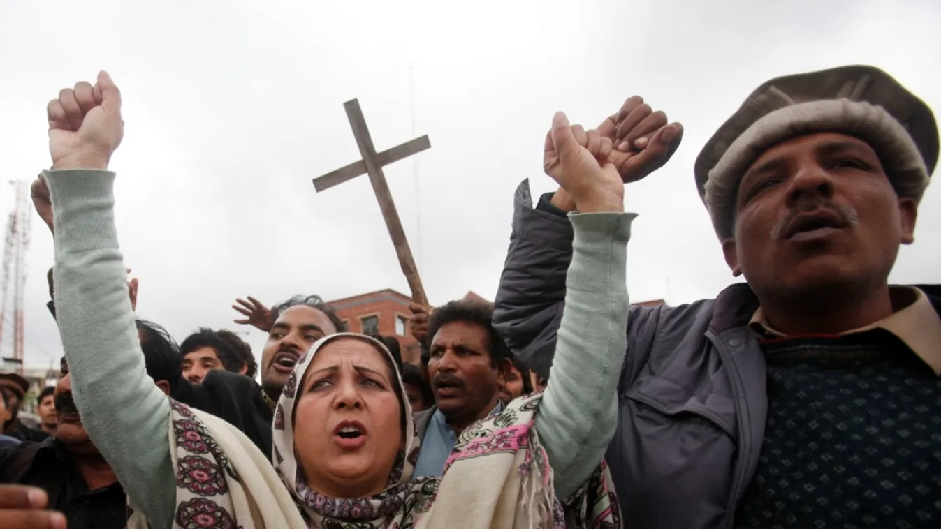 Gyászolva ünneplik a karácsonyt a pakisztáni keresztények