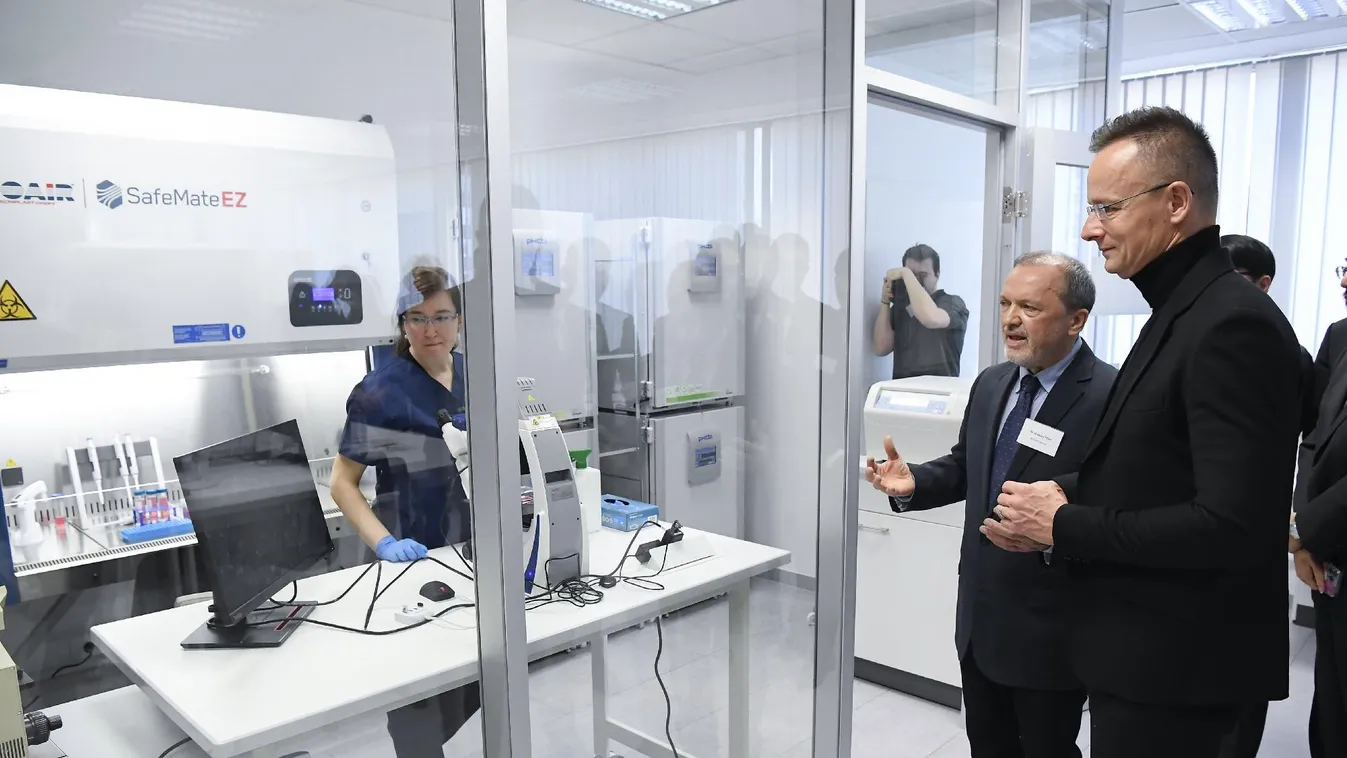 Szijjártó Péter: a kormány támogatja a beruházásokat az egészségügyi innováció területén