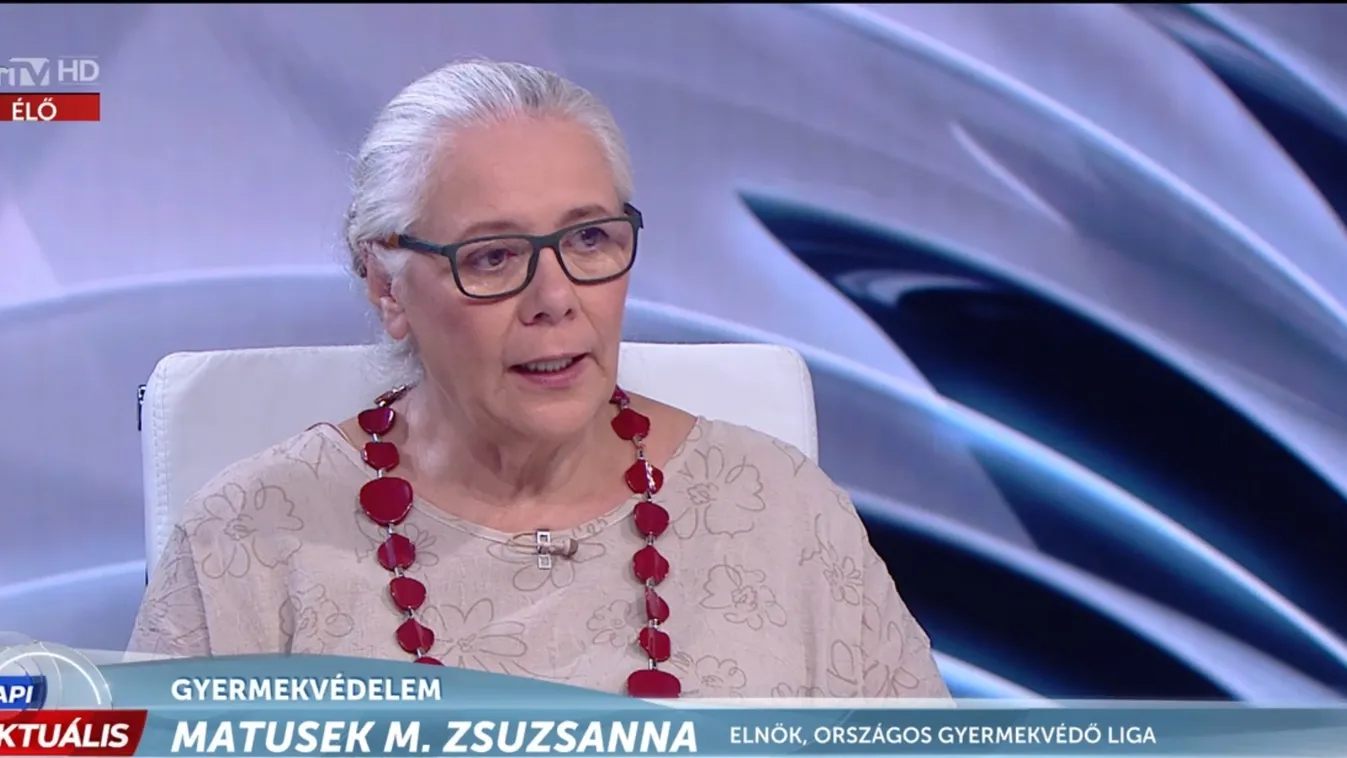 Matusek M. Zsuzsanna: Mindenféle gyerekbántalmazást elítélünk