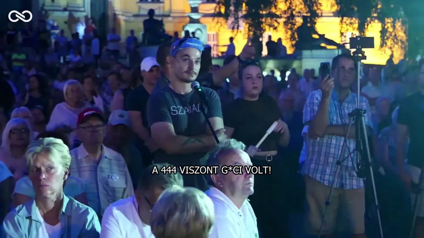 A balliberális 444-et becsmérelte Magyar Péter + videó