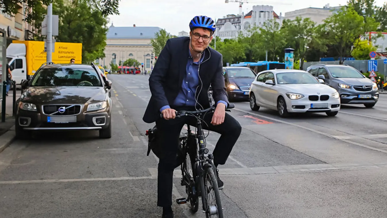 Karácsony Gergely szerint az autóval közlekedők örülhetnek ha több biciklis lesz a városban