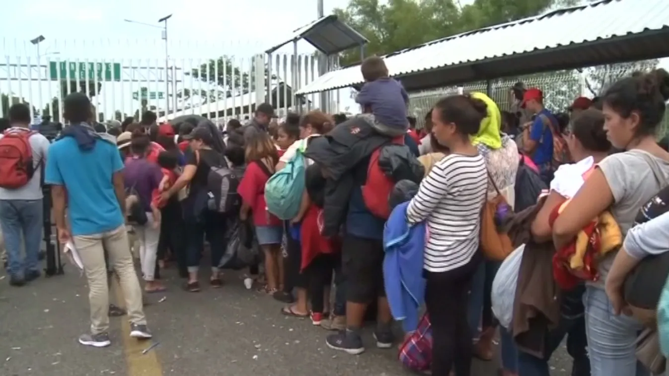 Belefulladnak a migránsok áradatába az USA déli határvárosai