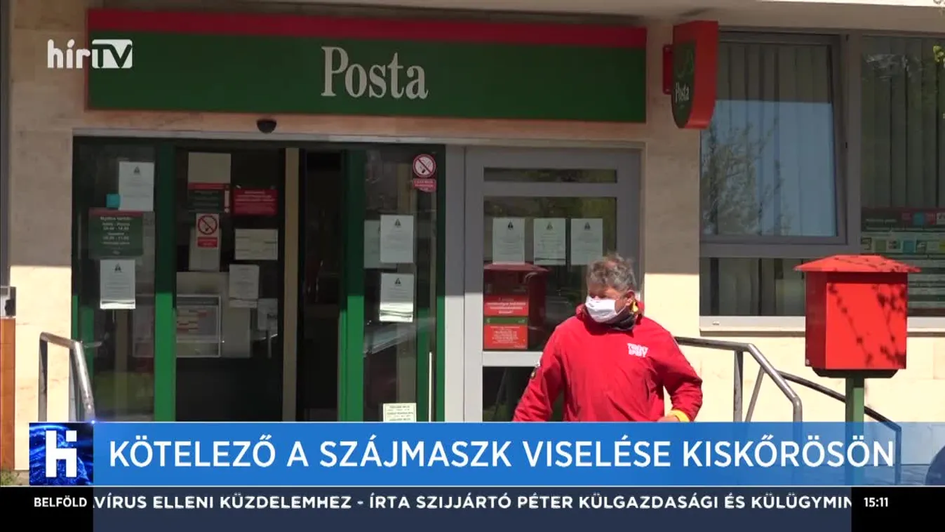 Kötelező a szájmaszk viselése Kiskőrösön