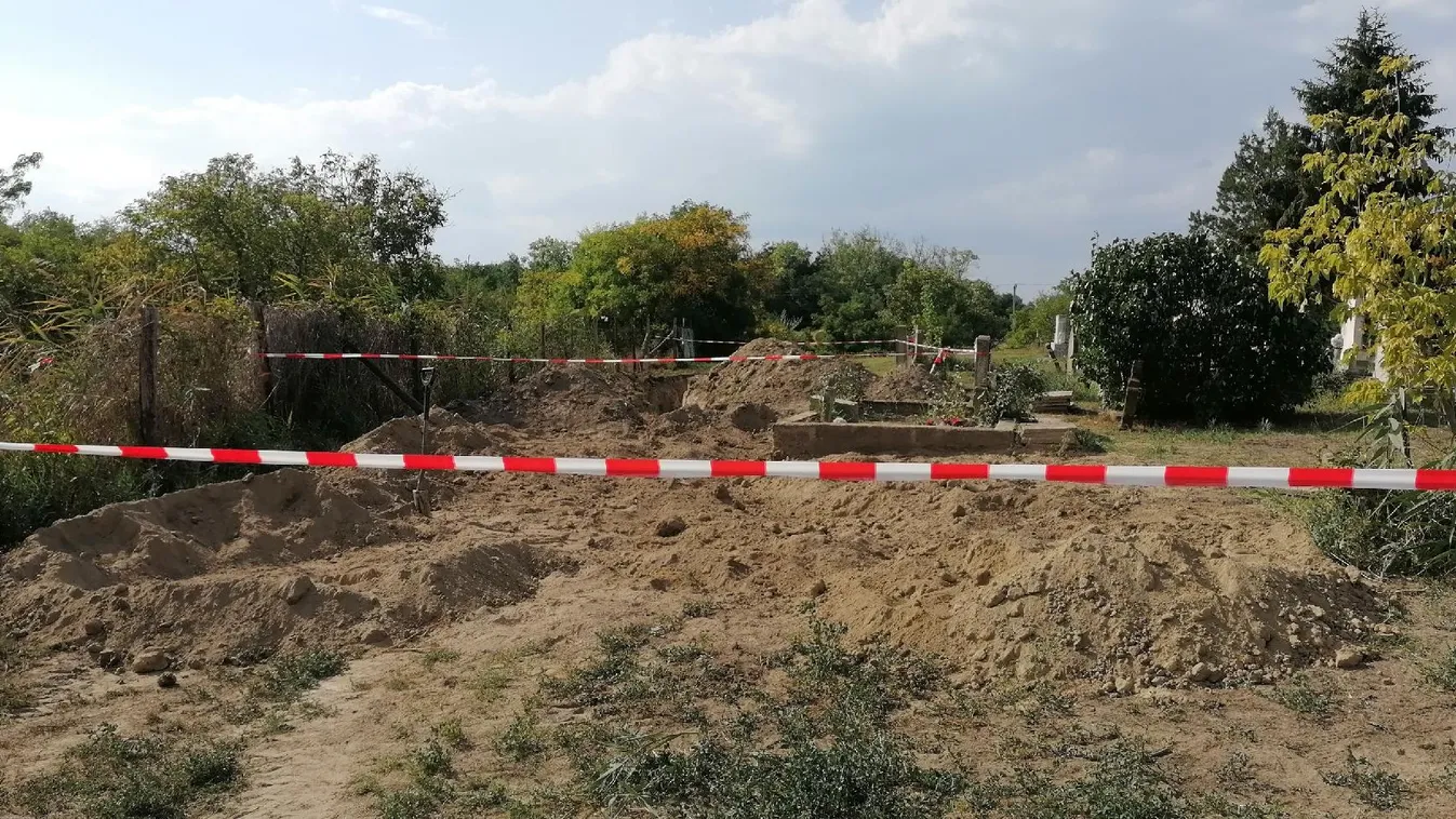 Második világháborús hősi halottakat exhumáltak Balatonszabadin