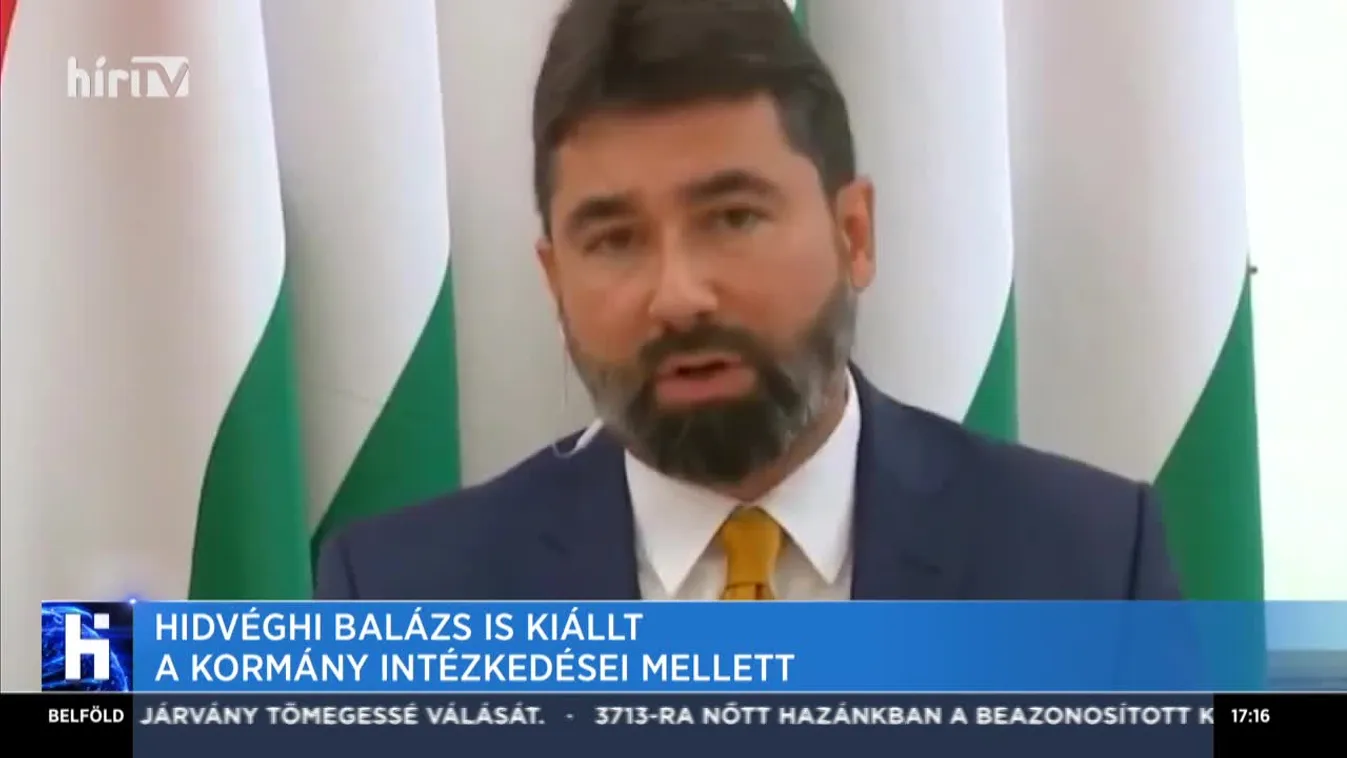 Hidvéghi Balázs a nemzetközi sajtóban is megvédte a kormányt és annak döntéseit