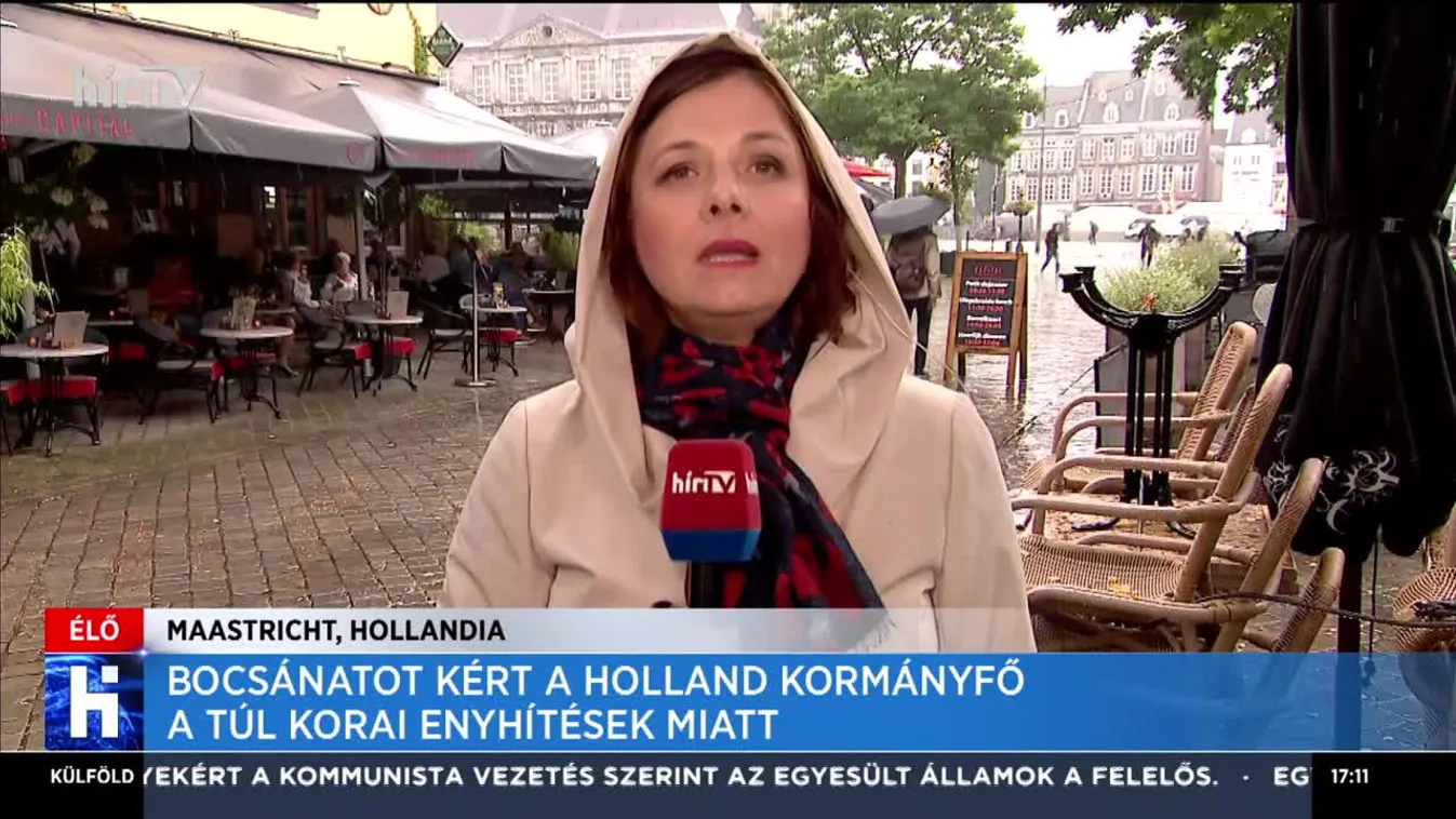 Bocsánatot kért a holland kormányfő a túl korai enyhítések miatt