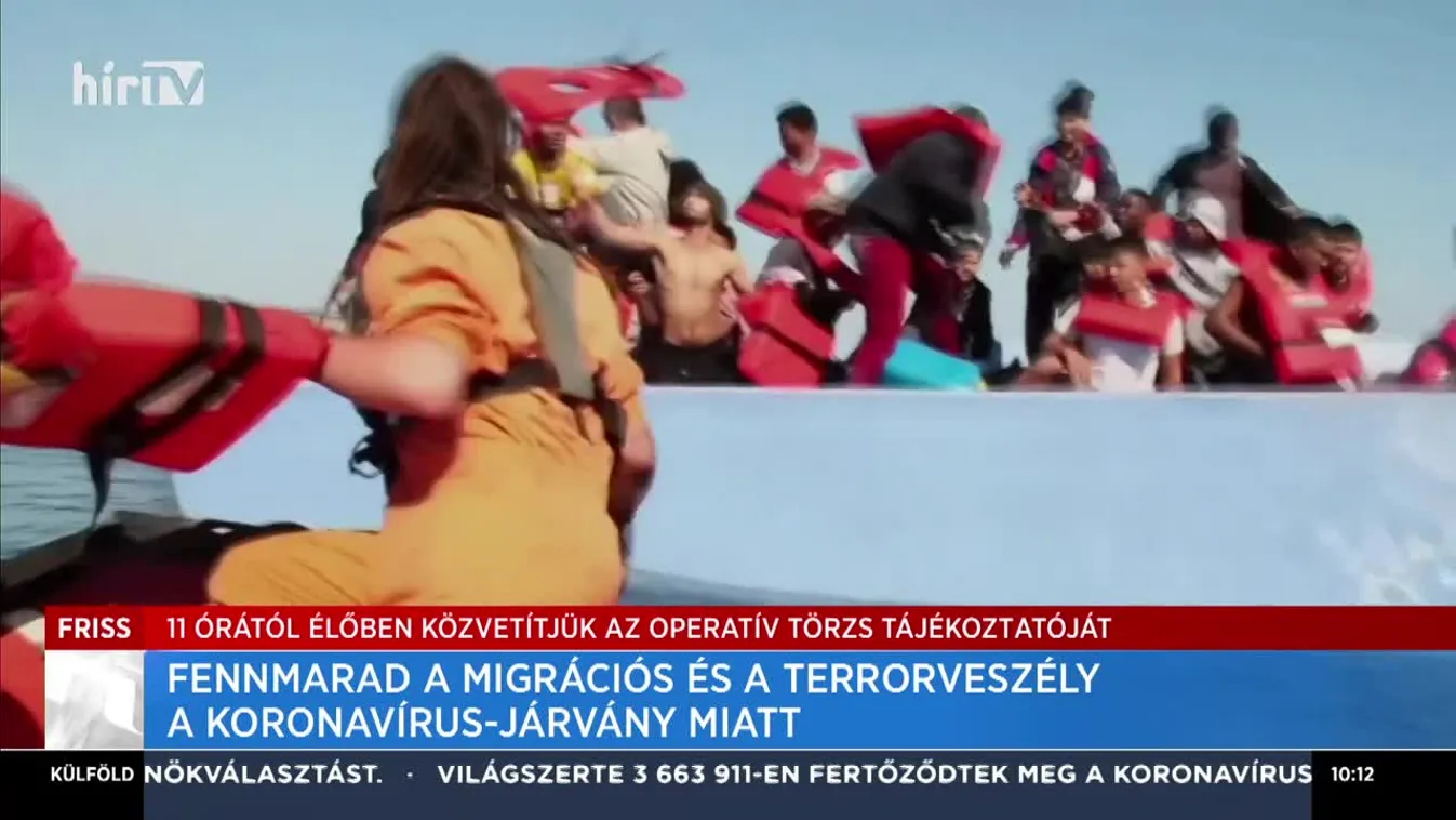 Fennmarad a migrációs és a terrorveszély a koronavírus-járvány miatt