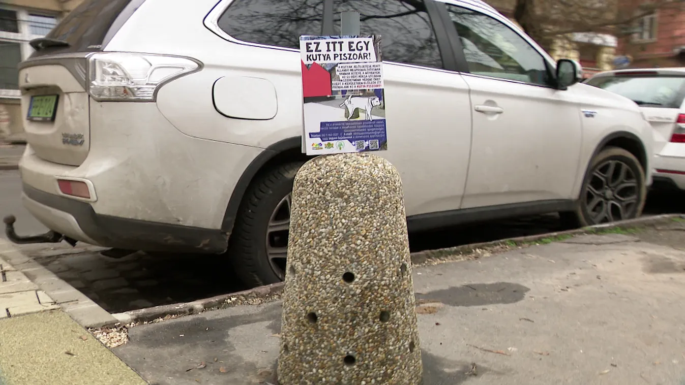 Kutyapiszoár létesült Józsefvárosban