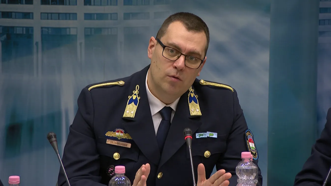 Közel egymillió igazoltatást hajtott végre a rendőrség 2022-ben