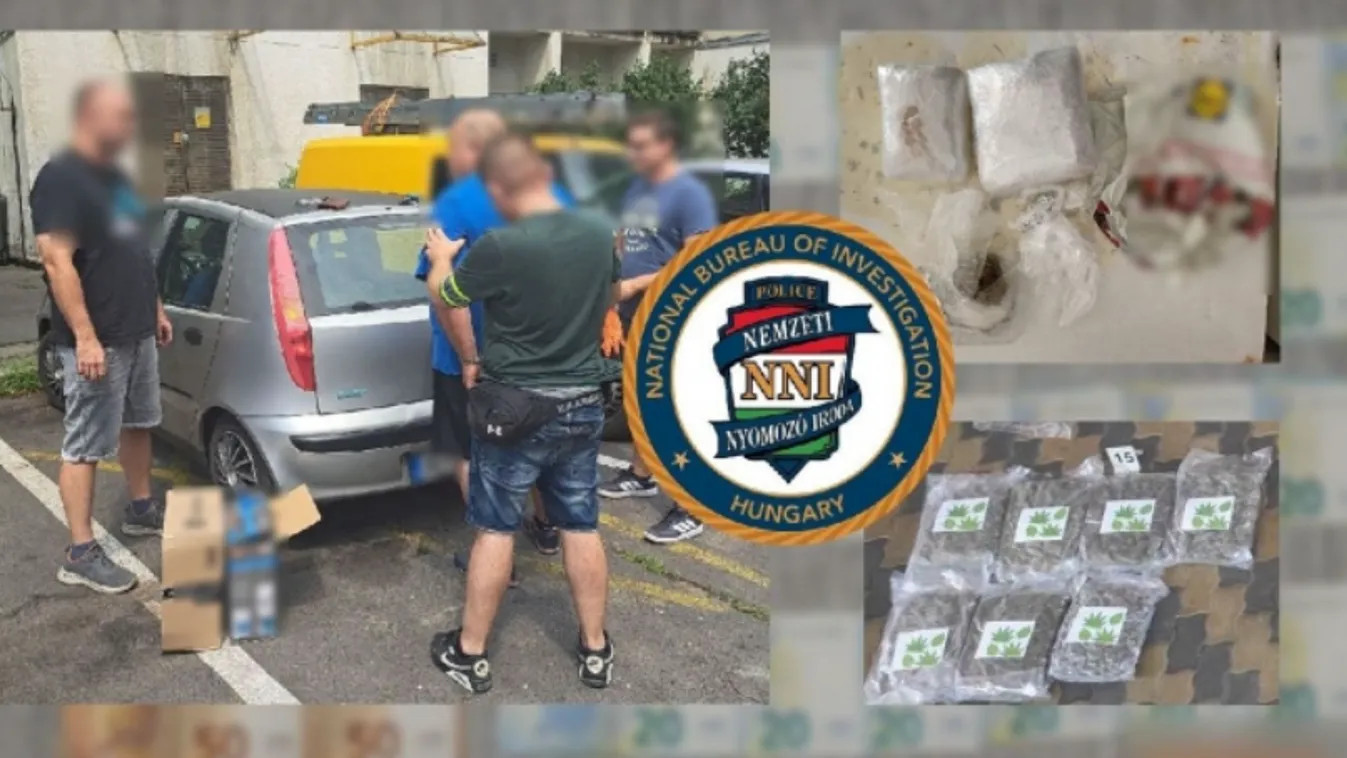 Mintegy 90 kilogramm drogot foglalt le a rendőrség, nyolc embert gyanúsítanak az ügyben + videó