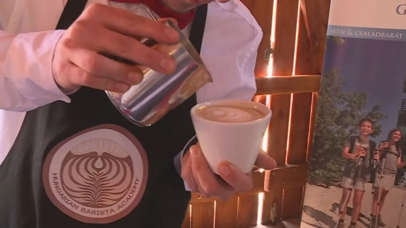 Baristák versenyezhettek a Balaton kávéja címért