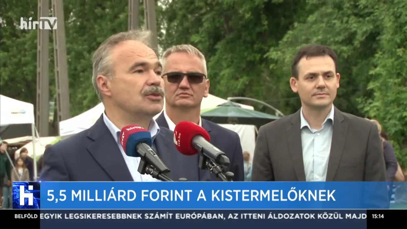 5,5 milliárd forint a kistermelőknek