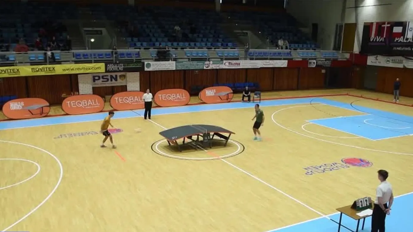 Pécsett kezdődött a Challenger Teqball League + videó