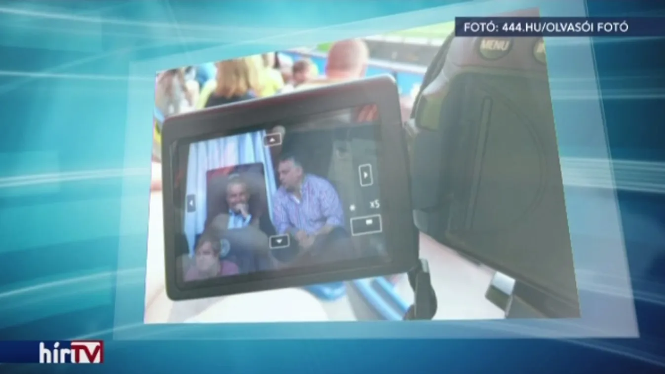 Orbán a felcsúti lelátón „izgulta végig” a tüntetést
