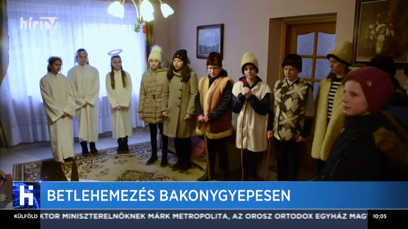 Betlehemezés Bakonygyepesen