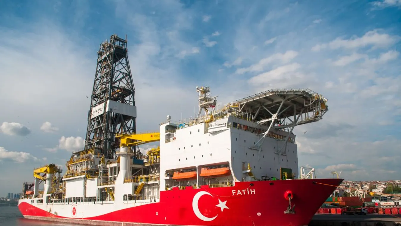 Törökország 320 milliárd köbméter földgázt talált a Fekete-tenger alatt