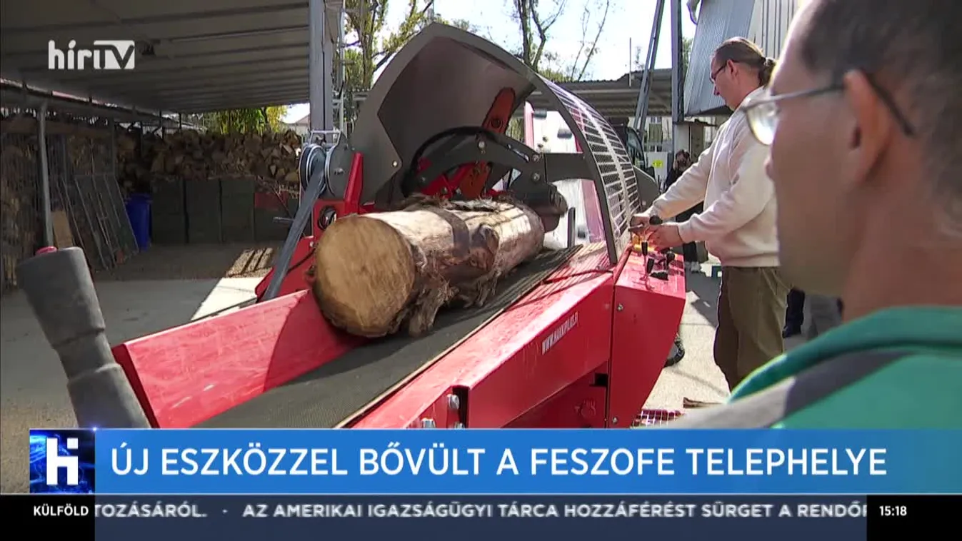 Új eszközzel bővült a Feszofe telephelye