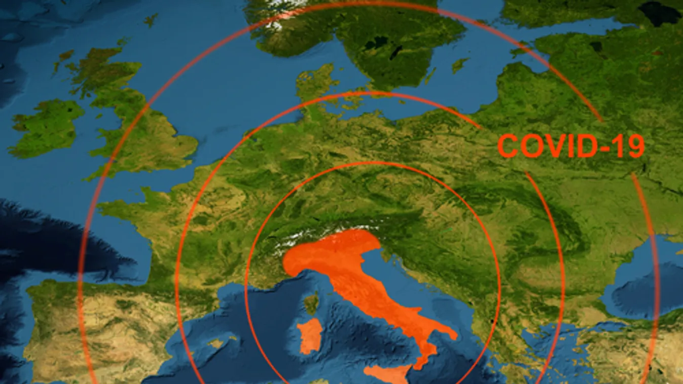 Kevesebb mint a felére csökkent egy nap alatt az igazolt fertőzöttek száma Olaszországban
