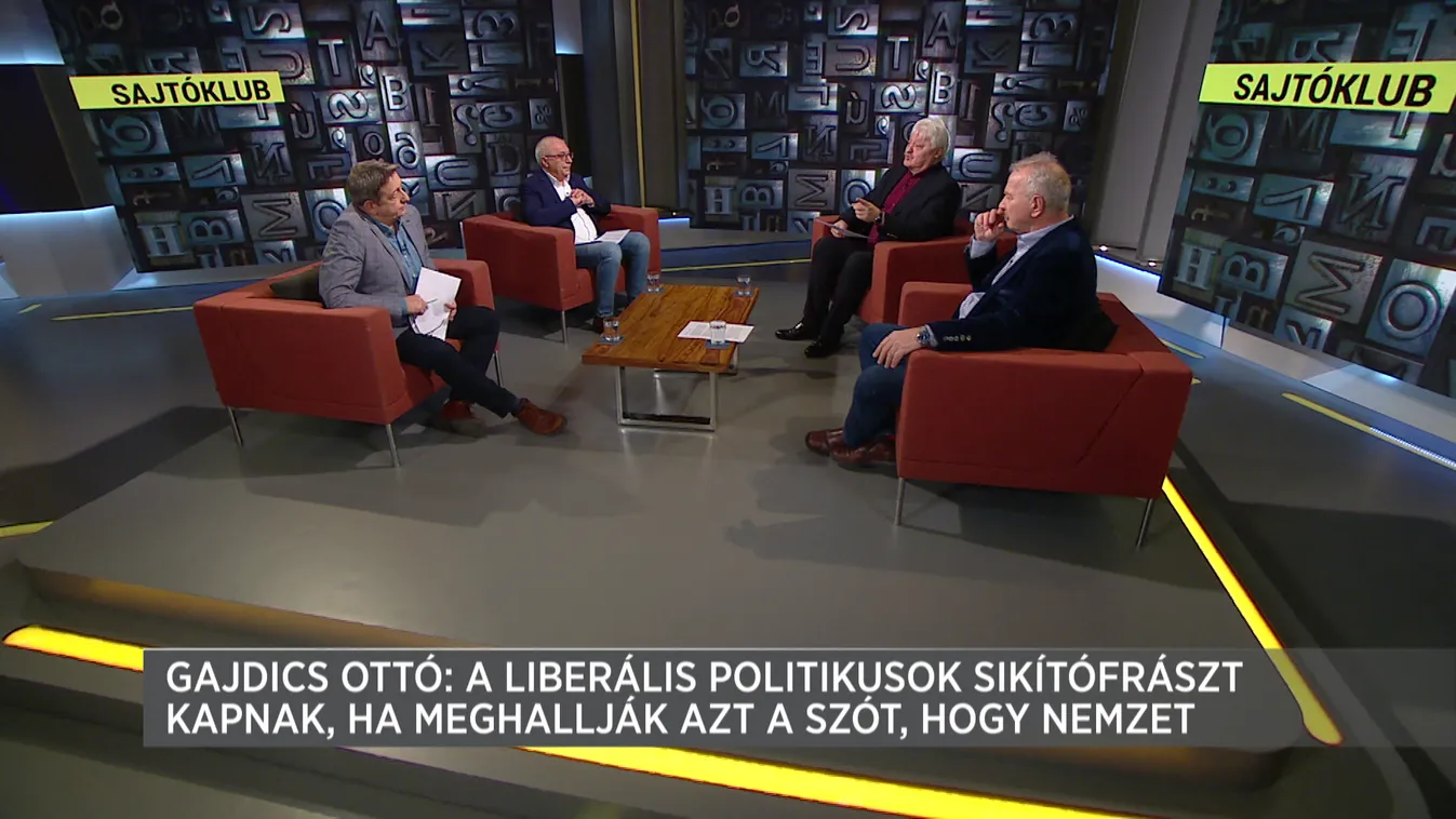 Sajtóklub: A liberális politikusok rosszul lesznek a nemzet szó hallattán