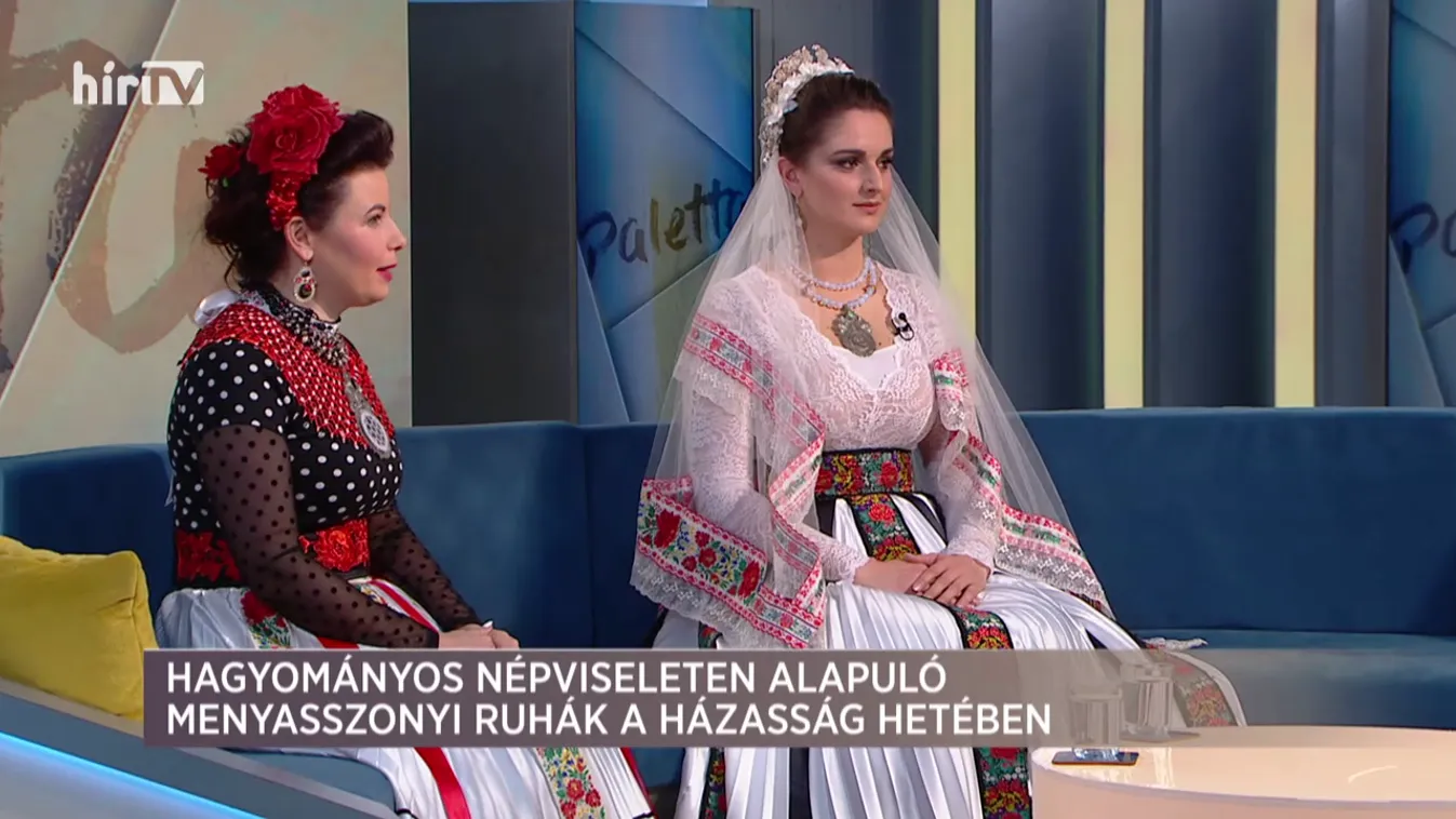 Paletta: Helyet kérnek a hagyományos motívumok a menyasszonyi ruhákon