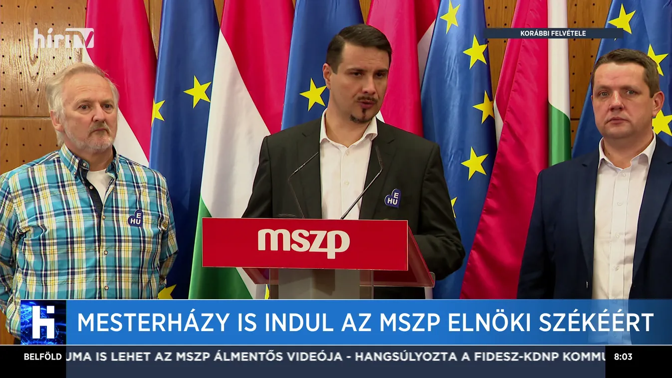 Mesterházy is indul az MSZP elnöki székéért