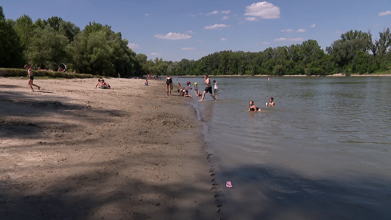 Radar - Dunai szabadstrand körkép