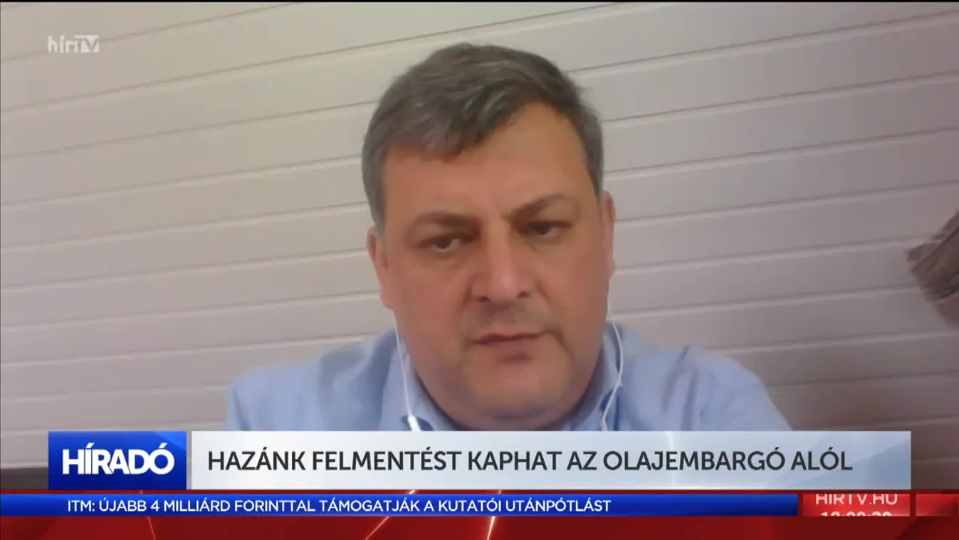 Hazánk felmentést kaphat az olajembargó alól