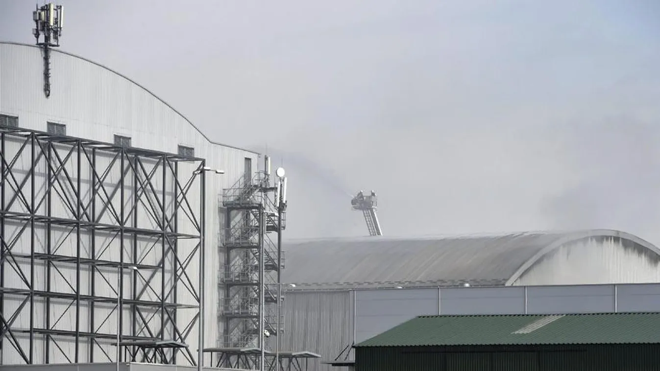 Lángok csaptak fel az etyeki filmstúdióban