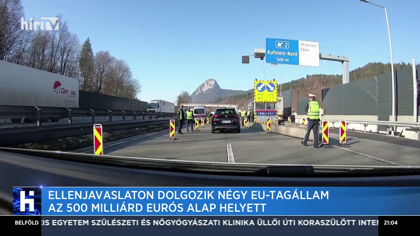 Ellenjavaslaton dolgozik négy EU-tagállam az 500 milliárd eurós alap helyett
