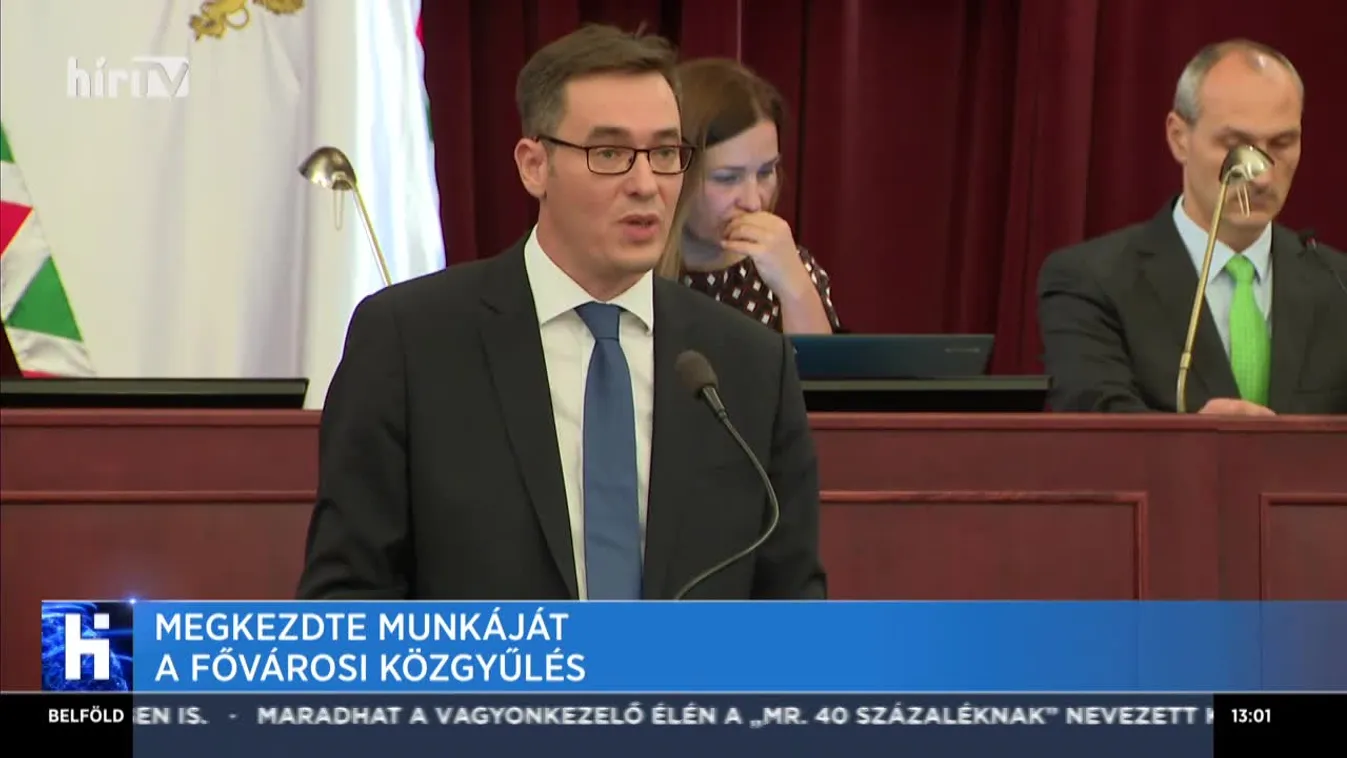 Megkezdte munkáját a Fővárosi Közgyűlés