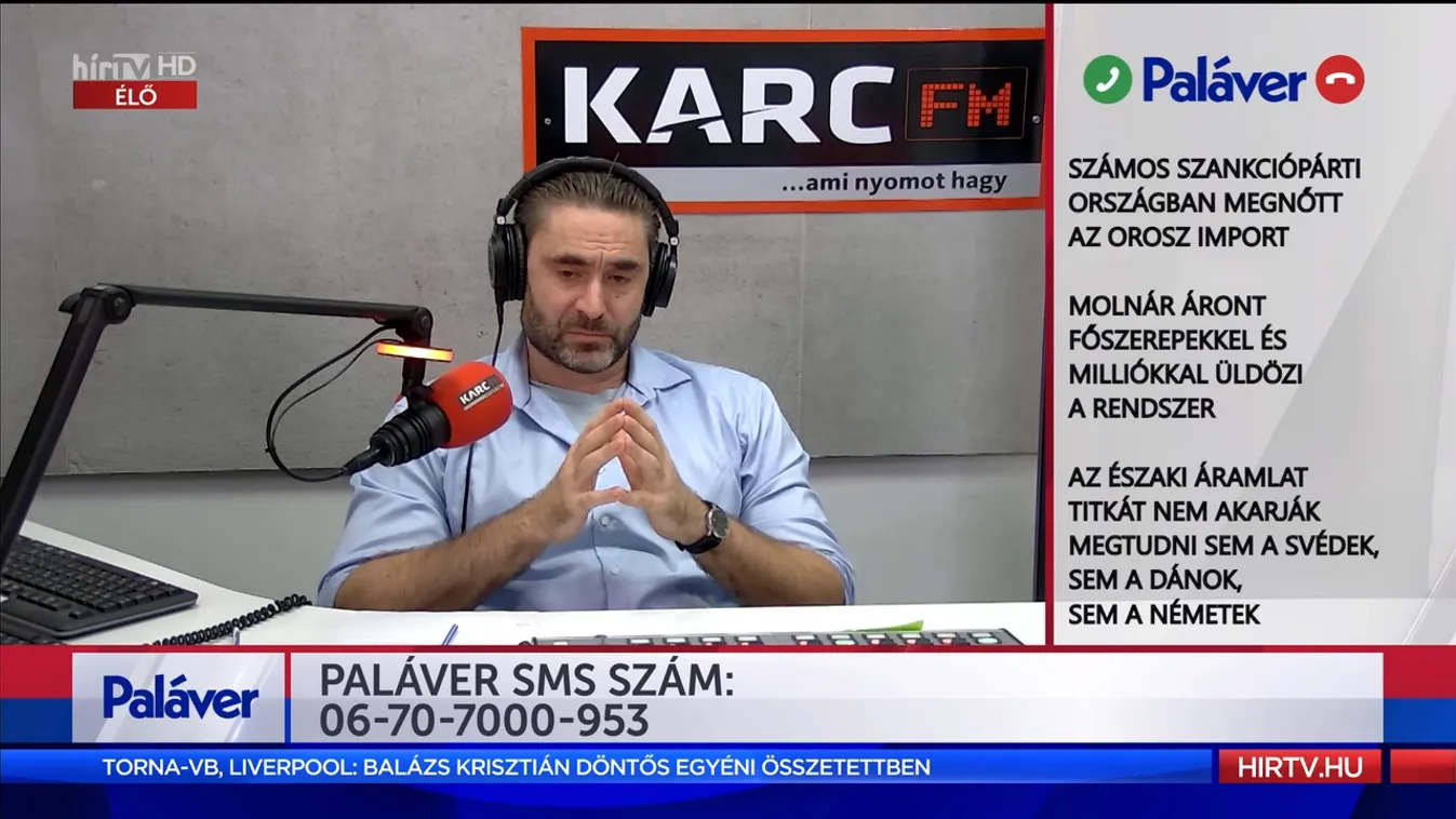 Paláver: Molnár Áront főszerepekkel és milliókkal üldözi a rendszer