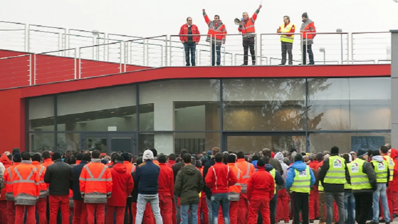 Az Audi központi üzemére is hatással van a győri sztrájk