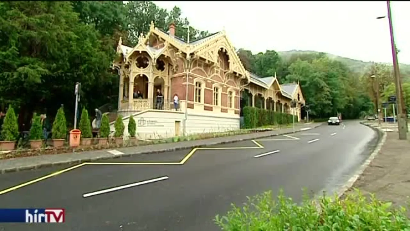 Újra régi fényében a Lóvasút épülete