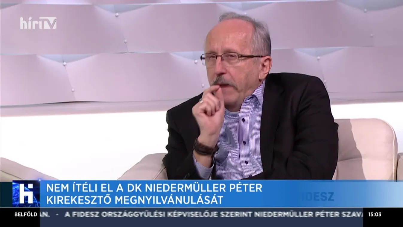 Nem ítéli el a DK Niedermüller kirekesztő megnyilvánulását - Élő bejelentkezés a tüntetésről