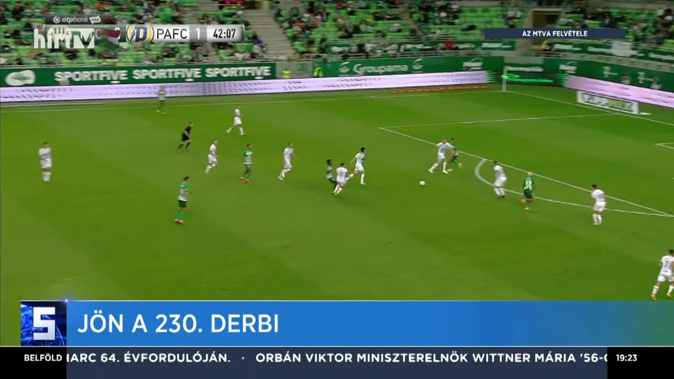 Jön a 230. derbi