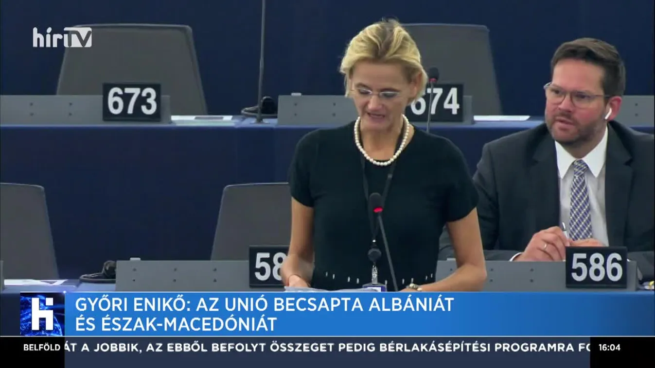 Győri Enikő: Az Unió becsapta Albániát és Észak-Macedóniát