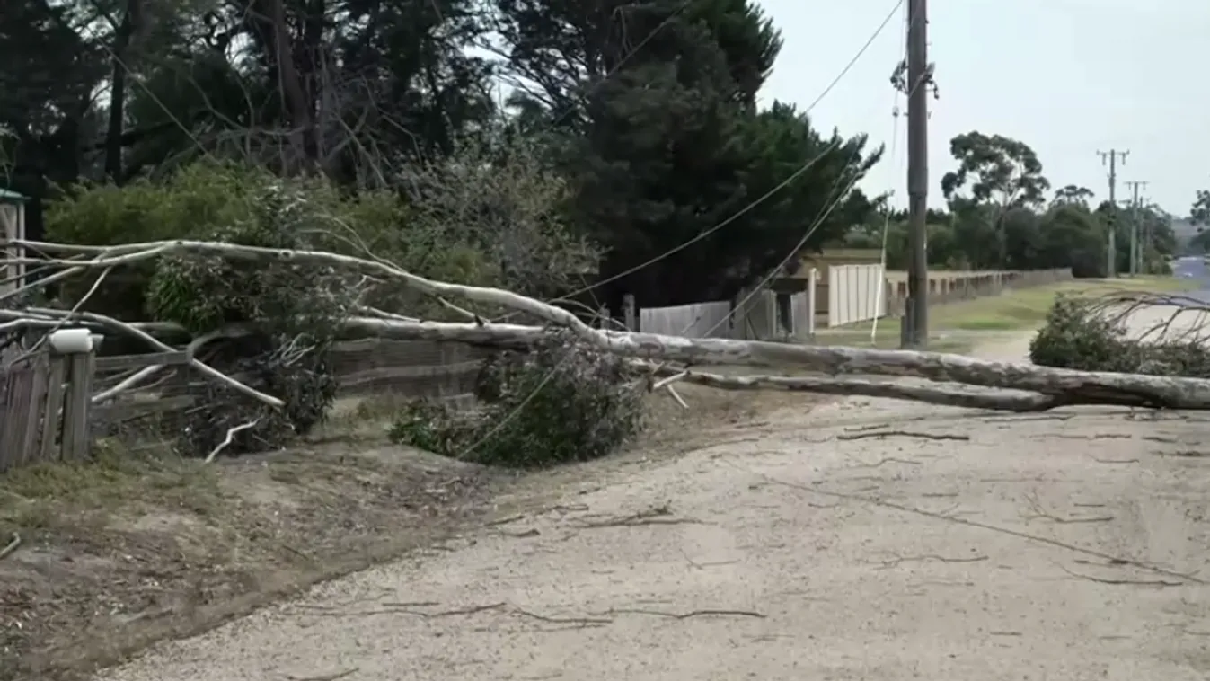 Ítéleidő csapott le Ausztrália déli részére