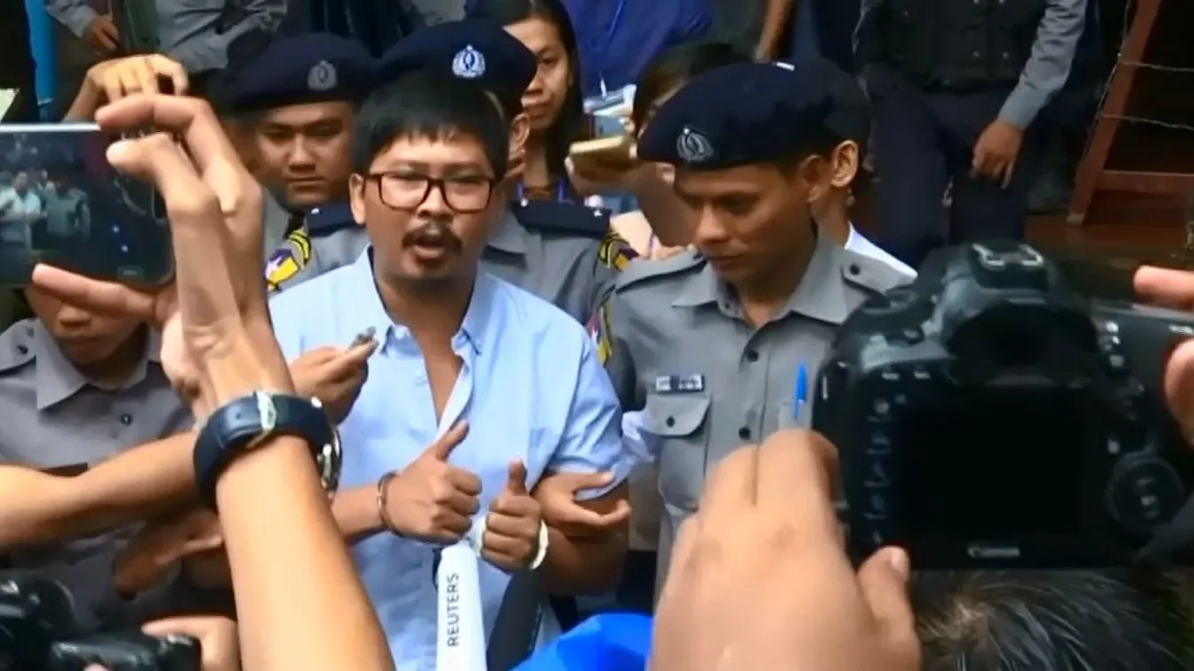 Börtönben maradnak a Reuters újságírói