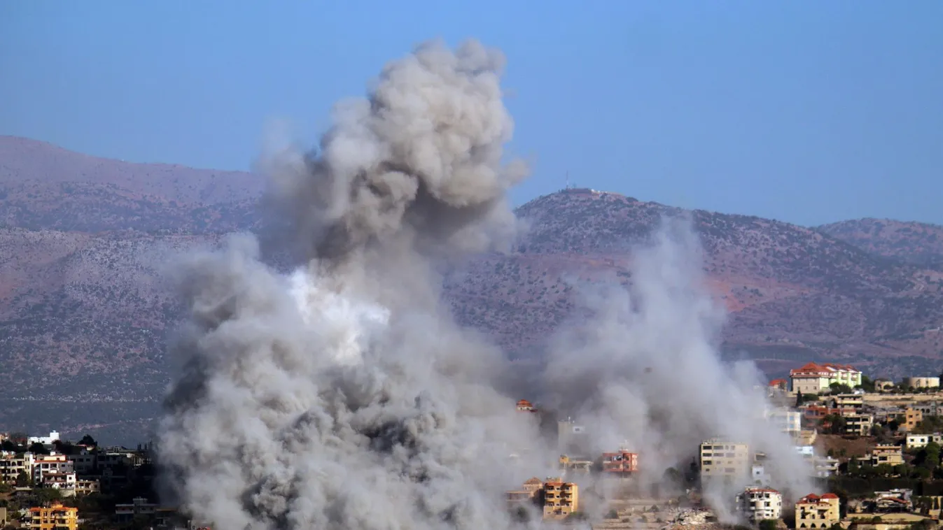 Izrael csütörtök éjjel tovább fokozta libanoni hadműveletét