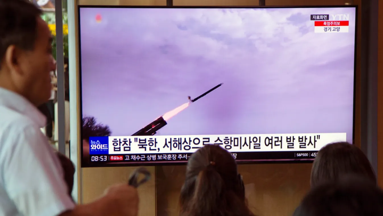 A japán kormányfő tiltakozott az újabb észak-koreai rakétakísérlet miatt