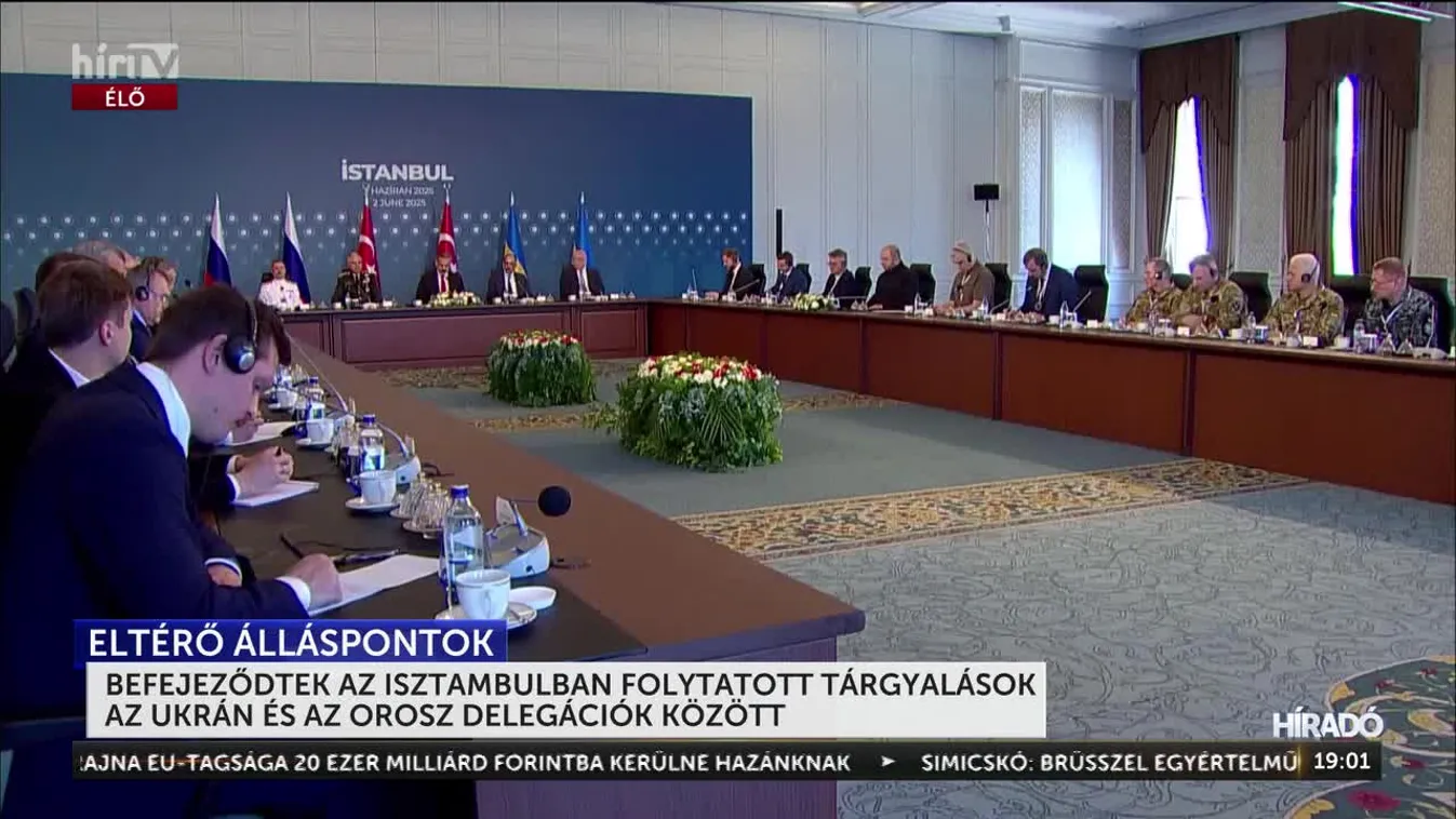 Befejeződtek az Isztambulban folytatott tárgyalások az ukrán és orosz delegációk között + videó