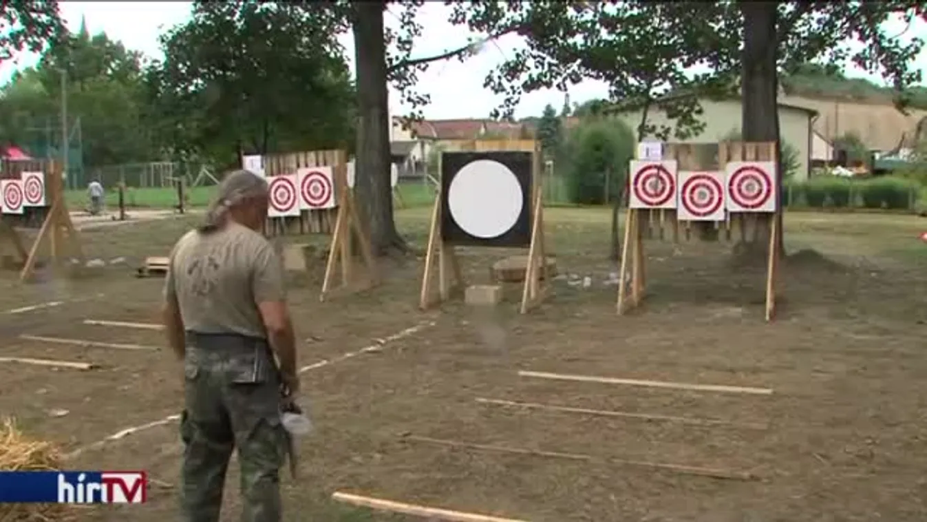 Késdobálók versenyeztek Baranyában