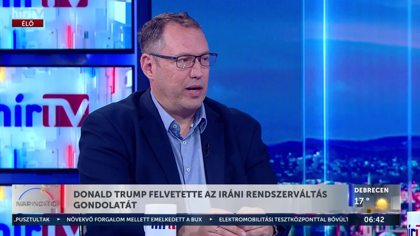 Napindító – Donald Trump felvetette az iráni rendszerváltás gondolatát + videó