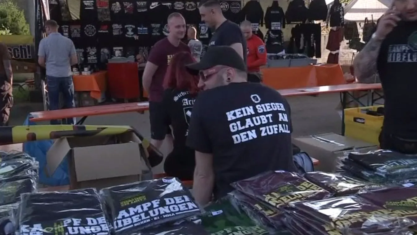 Neonáci fesztivált tartanak Kelet-Németországban